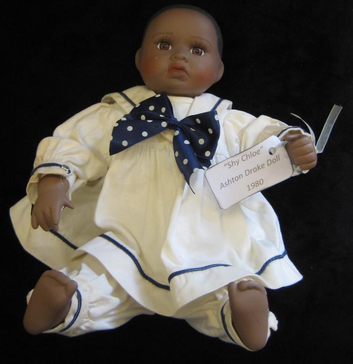 Toy. Doll. Porcelain. Cloth. Ashton Drake.
