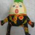 Toy. Doll. Humpty Dumpty. Cloth.