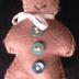 Toy. Doll. Gingerbread Man. Felt.