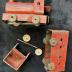 Toy, Train Engine, Carriage, Parts,  Sheet  Metal