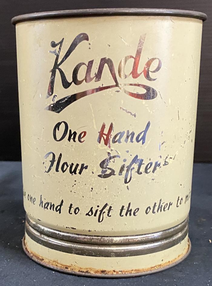 Household, Sifter, Flour, Metal, Kande, 1920 - 1960