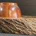 Vintage Wooden Ink Well Desk Set