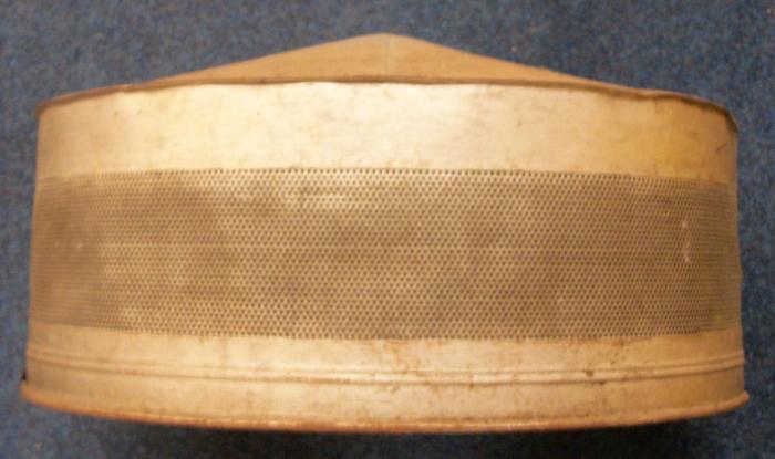 Silver Metal Oval Food Cover