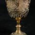 Gold Metal Engraved Egg Cup